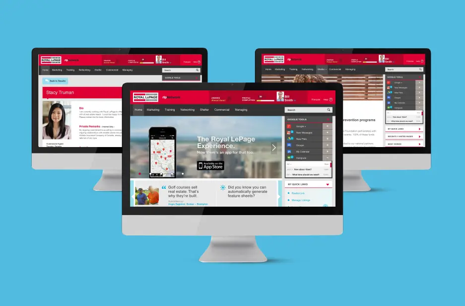 royal lepage intranet redesign